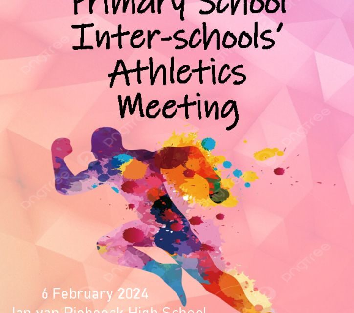Atletiek Interskole te HS JvR – 6 Februarie 2024