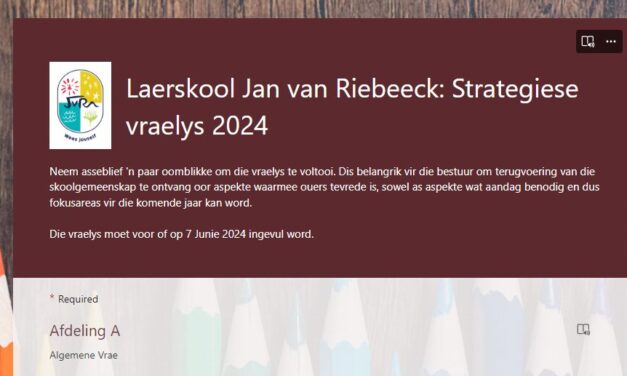 Strategiese Vraelys 2024