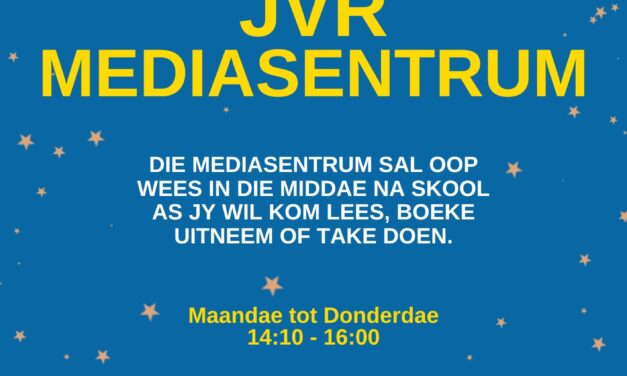 Mediasentrum en biblioteek: Middae beskikbaar