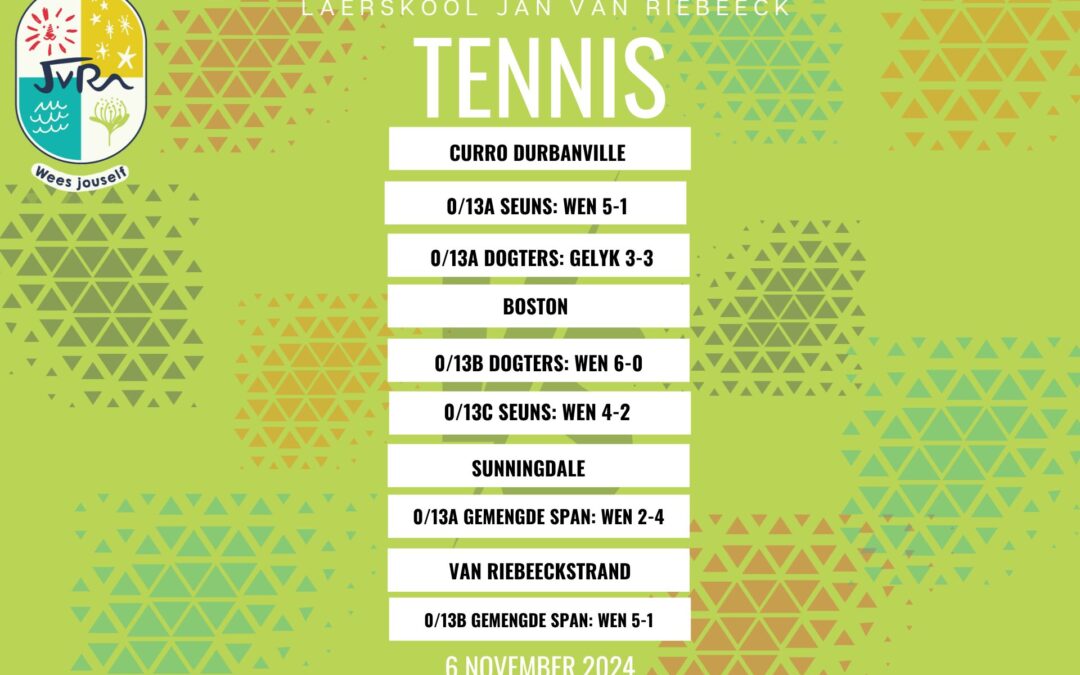 Tennis: 6 November 2024