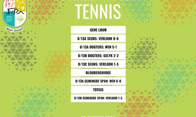 Tennis: 30 Oktober 2024