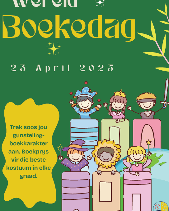 Wêreldboekedagkompetisie – Woensdag, 23 April 2025