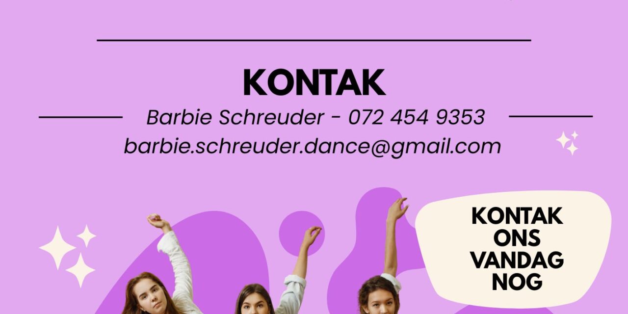 DANSKLASSE 2026 – Barbara Schreuder Dansskool