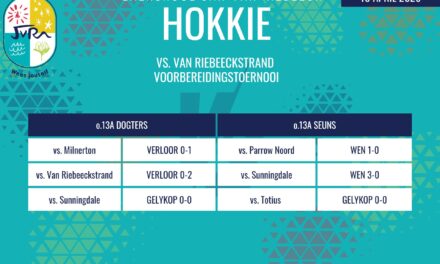 Hokkie-uitslae: 10 April 2026