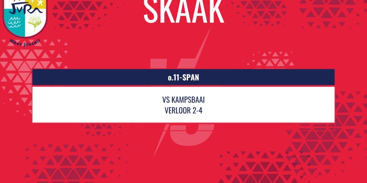 Skaakuitslae: 22 Mei 2026