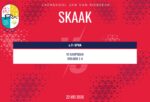 Skaakuitslae: 22 Mei 2026