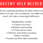 Urgent Help Needed – After flood support